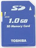 Toshiba 1 GB Secure digital card 1GB SD card