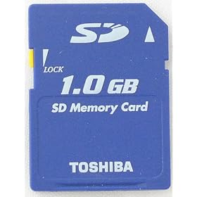 Toshiba 1GB Secure Digital Card