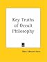 Key Truths of Occult Philosophy