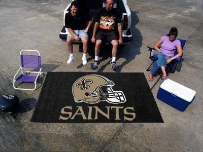 New Orleans Saints 5'x8' Ulti-Mat Floor Mat Rug