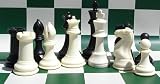 ChessCentral's 4 Conqueror Plastic Chess Set includes Chess Board and Zippered Chess Piece Pouch