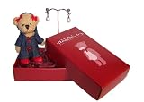 Send This Cute Little Girl Teddy Delivery With Fresh Water Pearl Stud Earrings to Deliver Your Special Message and Bring A Smile. FREE Gift Card/Message Service. Ideal Birthday Gift, Sorry Gift, Thank You Gift, Thinking of You Gift or Get Well Gift.