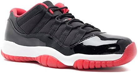 Mrs Annabel Day Air Jordan 11 Retro low bg gs bred Black true Red White 012236 2 Leather Basketball Shoes