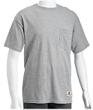  : Russell Athletic Men's Cotton Performance Pocket Tee, Oxford, Medium
