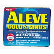 Aleve Cold & Sinus Caplets, 10'S