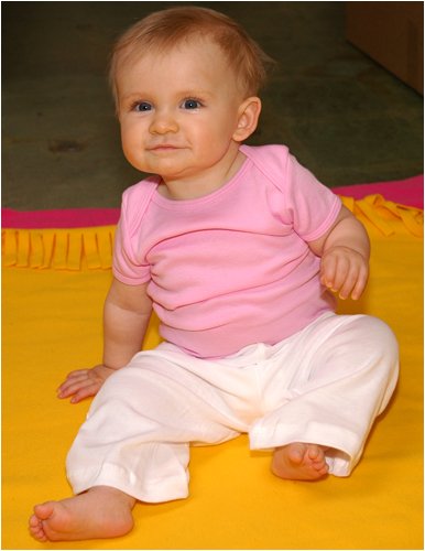 American Apparel Infant Baby Rib Karate Pant under Kids & Baby in The Apparel Store
