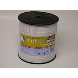 1.5 White Polytape for Electric Fence by LACME