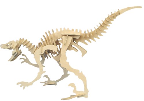 Buy Velociraptor - Woodcraft Construction Kit online at Discounted New and Used prices. Delivered to your door with Childrens Toyshop.com