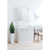 TOTO LDCF075BAGEN2G + LMCF075B3GFC2G（洗面化粧台 + 三面鏡750mmセット）