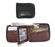 Paul & Taylor Mens Zip Around Leather Wallet