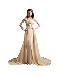 Chiffon Cap Sleeves Stretchy Evening Dress/Wedding Party Dress  with a Brush/Sweep Train 