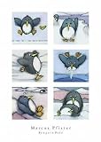 Art Poster Print - Penguin Pete's Day - Artist: Marcus Pfister - Poster Size: 20 X 28 inches