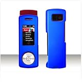 Samsung Juke U470 Cell Phone Dark Blue Rubber Feel Protective Case Faceplate Cover