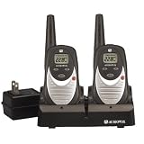 Audiovox GMRS122-2CH 5 Mile GMRS Radio with Dual Desktop Charger (Pair) by Audiovox