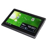 AGPtek® 7 inch Android 4.0 Capacitive Touch Screen Tablet PC (Wi-Fi G-sensor, 800*480, 1GHz, 512MB DDR3, 4GB built-in Capacity, Front Camera, Support 3G 3D Game HDMI 1.3 1080P HD Flash 11.1 & Multi-language)