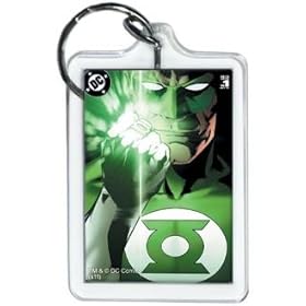  DC Comics Green Lantern Close Up Lucite Keychain 65797KR