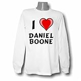  : I Love Daniel Boone Long Sleeve T-shirt