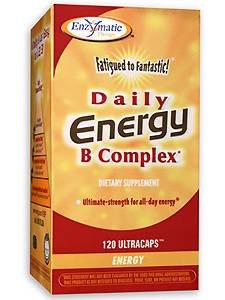 Fatigued to Fantastic Daily Energy B Complex Enzymatic Therapy Inc. 120 Caps