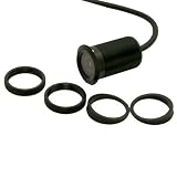 Absolute CAM-CCD480 Universal Wide Angle Rear View1/3 CCD Color Key Hole Camera With Night Vision High Resolution