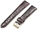 Artisan of Italy CITPD400-0222ML Men's Dress Padded Crocodile 22mm Brown Long Watch Strap