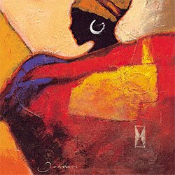 Eurographics JO3126 Joadoor, African Fire 30 x 30 cm, Hochwertiger Kunstdruck - Afrika Preisvergleich
