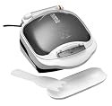 George Foreman GR10ABW Champ Grill with Bun Warmer, White