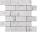 Carrara (Carrera) Bianco Polished 2x4 Subway Mosaic Tile