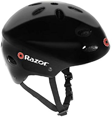 Gold Lion Brand New Razor Kids Safe Child Sport Helmet Scooter Skating Biking Black