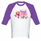 Strawberry Shortcake Shirts - Sweet In The City Adult Baseball Jersey T-Shirt