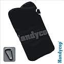 Original Handycop® Rubber Case Handy Etui Pouch Tasche Etui 
PouchSCHWARZ mit Karabinerhaken für Sony Ericsson S500i W580i W880i 
W890i