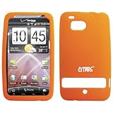 EMPIRE Orange Silicone Skin Cover Case for Verizon HTC ThunderBolt