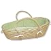 Trend Lab Moses Basket Set, Pique Natural