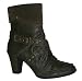 Mustang Damenstiefel Stiefel Schuhe Damenschuhe Stiefelette military