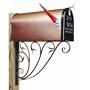 Achla Designs B-10 Leafy Leaf Mail Box Bracket