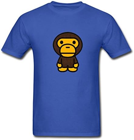 Dae Pak Royal blue 2016 Humor Ape Bathing Ape Men T-Shirt Small