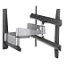 Vogels EFW6345 TV Wandhalter f�r  81-127cm (32-50 Zoll) Fernseher, drehbar und neigbar, max. 45 kg, silber
