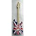 Fender Strat Wall Clock - Union Jack - G14