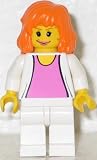 Review LEGO  / LEGO SPIDERMAN MINI-FIGURE - MARY JANE - MJ WHITE OUTFIT