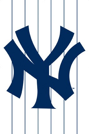 New York Yankees (Logo) Sports Poster Print - 24 X 36