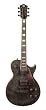 AXL Badwater Dual Pickup 1216 Electric Guitar, Crackle Black