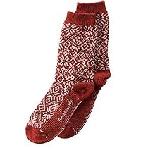 Smartwool Womens Snowflake Wool Crew Socks