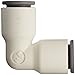 Legris 6302 60 00WP2 LIQUIfit Push-to-Connect Fitting, 90 Degree Union Elbow, 3/8