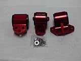 OBX Red Engine Mount Kit for 93-97 Honda Civic del Sol w/ B-Series Engine Swap (62° Bushing Durometer) OBX Red Engine Mount Kit for 93-97 Honda Civic del Sol w/ B-Series Engine Swap (62° Bushing Durometer)