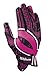 Wilson Youth Receivers Glove with Ribbon (Pink, Small)