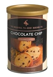 The Ya-Hoo! Baking Co. Chocolate Chip Pound Cake, 7.5-Ounce Tins (Pack of 6)