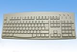 Swedish - Finnish Ivory USB Wired Computer Keyboard