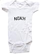 NOAH / Hurry Up - Name-series - White Or Blue Onesie / Baby T-shirt