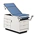 Hausmann Exam Table, 5 Drawers, 26"x55-71"x33", Slate Blue