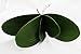 1 X Artificial Green Flower Orchid Phalaenopsis Leaves Decorative Potted Plant Leaf Arrangement