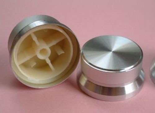 HOT SALE!!! BARGAIN PRICE!!! 5 PCS 45mmDIAx22 Aluminum STEREO VOLUME BALANCE KNOB v in Business